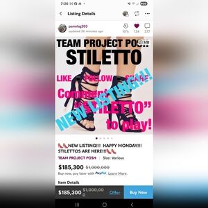 Feature Of Today @pamelag203 Monday Jan 5 Looks Like Fab Black Stiletto Heels